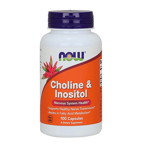 NOW Choline and Inositol 100 Ct - Vitamins House
