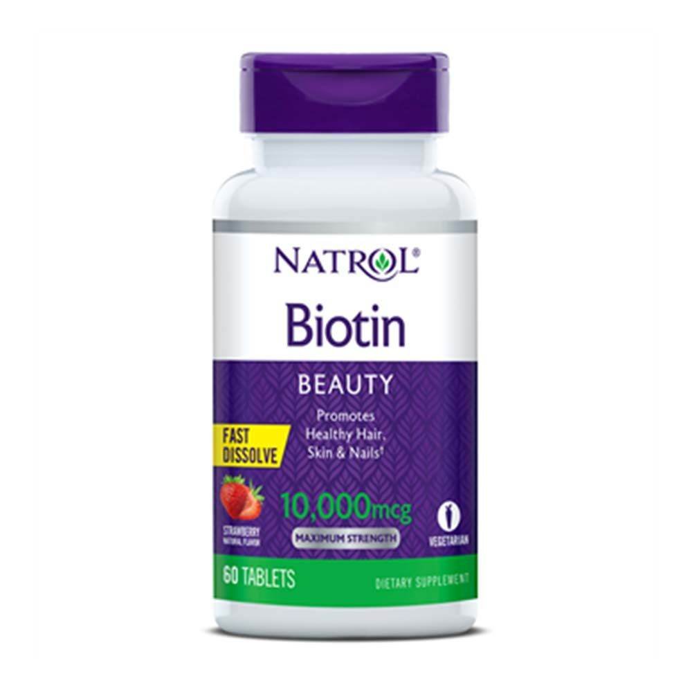 Natrol Biotin Beauty 10,000 mcg 60 ct - Vitamins House