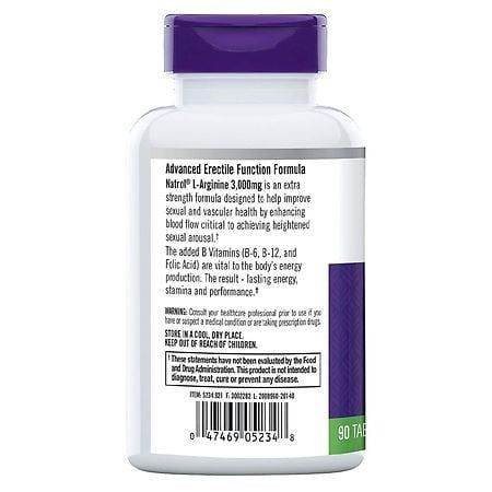 Natrol L-Arginine 1000mg - Vitamins House