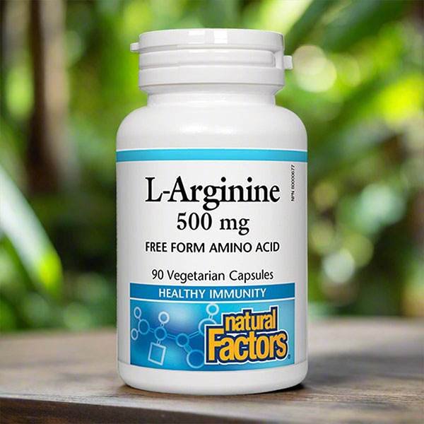 Natural Factors L-Arginine 500mg, 90Ct in Pakistan