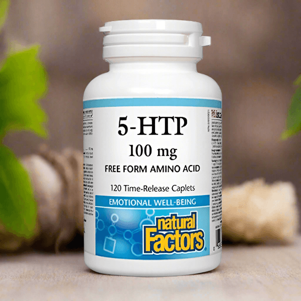 Natural Factors 5-HTP 100 mg, 120 Ct - Vitamins House