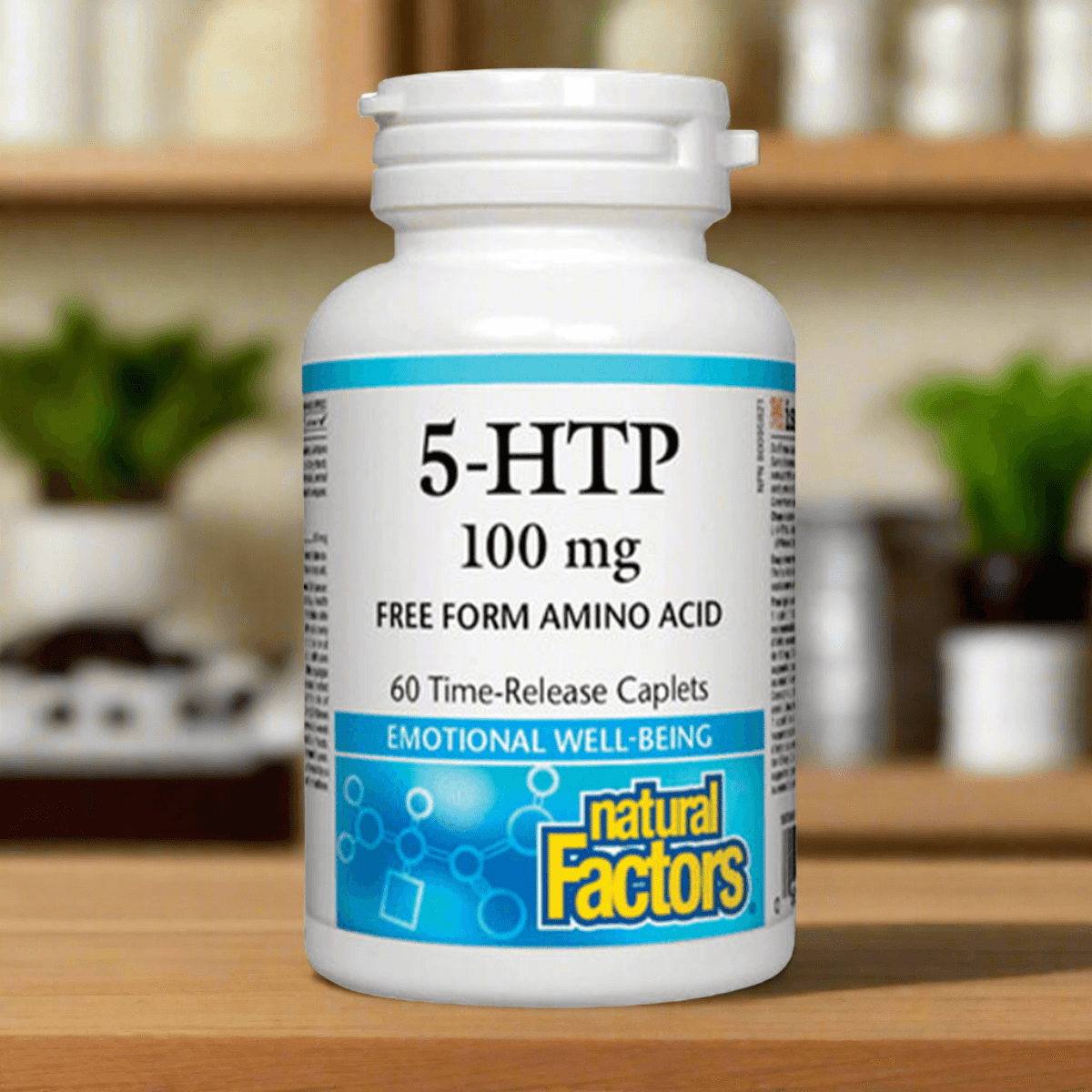 Natural Factors 5-HTP 100 mg, 60 Ct - Vitamins House