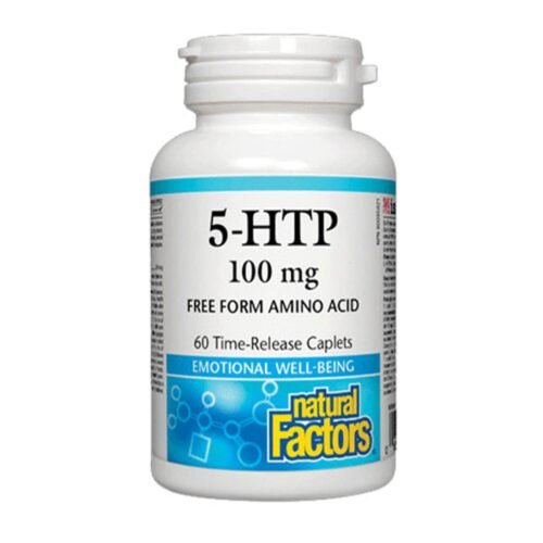 Natural Factors 5-HTP 100 mg, 60 Ct - Vitamins House
