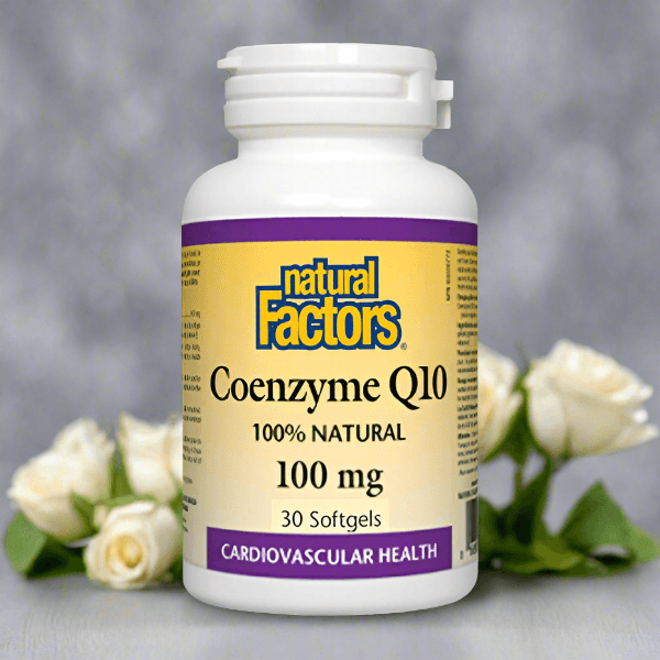 Natural Factors CoQ10 100mg, 30 Ct - Vitamins House