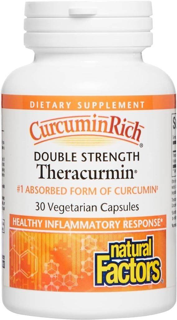 Natural Factors CurcuminRich™ Theracurmin® Double Strength - Vitamins House