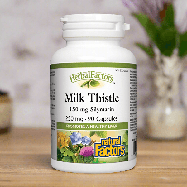 Natural Factors Milk Thistle 250mg, 90 Ct - Vitamins House