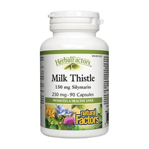 Natural Factors Milk Thistle 250mg, 90 Ct - Vitamins House