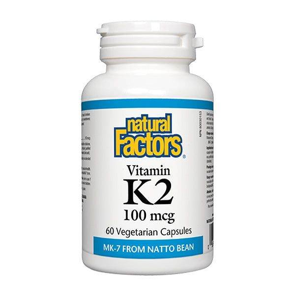 Natural Factors Vitamin K2, 60 Ct - Vitamins House