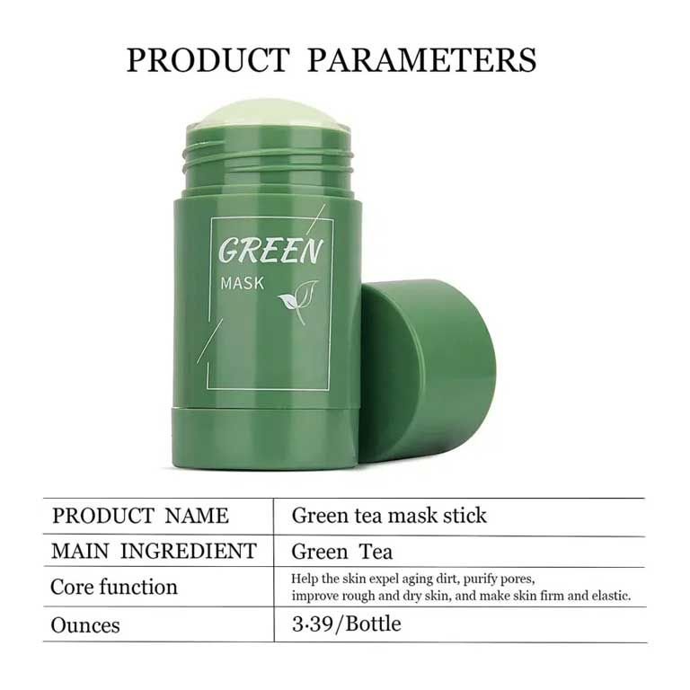 Natural Green Mask Stick For Face Hydrating - Vitamins House