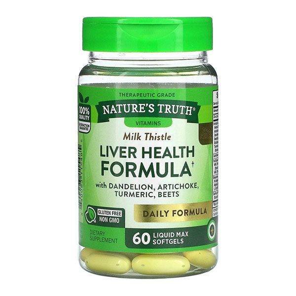 Nature Truth - Liver Health Formula 60 Caps - Vitamins House