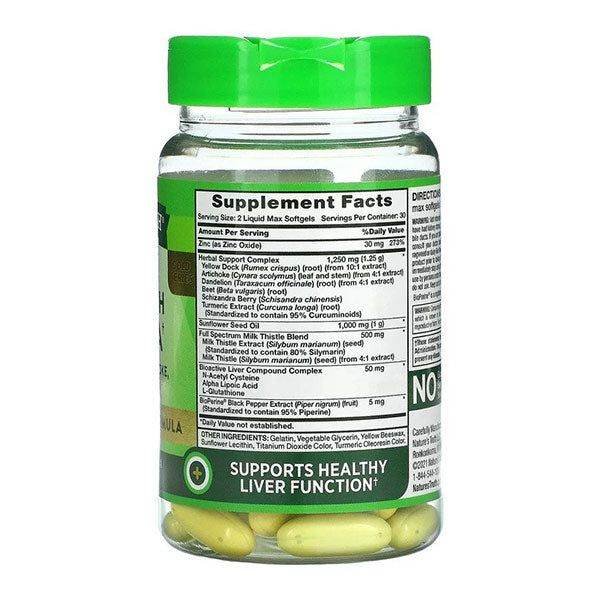 Nature Truth - Liver Health Formula 60 Caps - Vitamins House