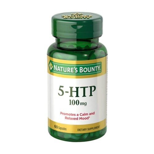 Nature's Bounty 5-HTP 100mg 60 Capsules - Vitamins House