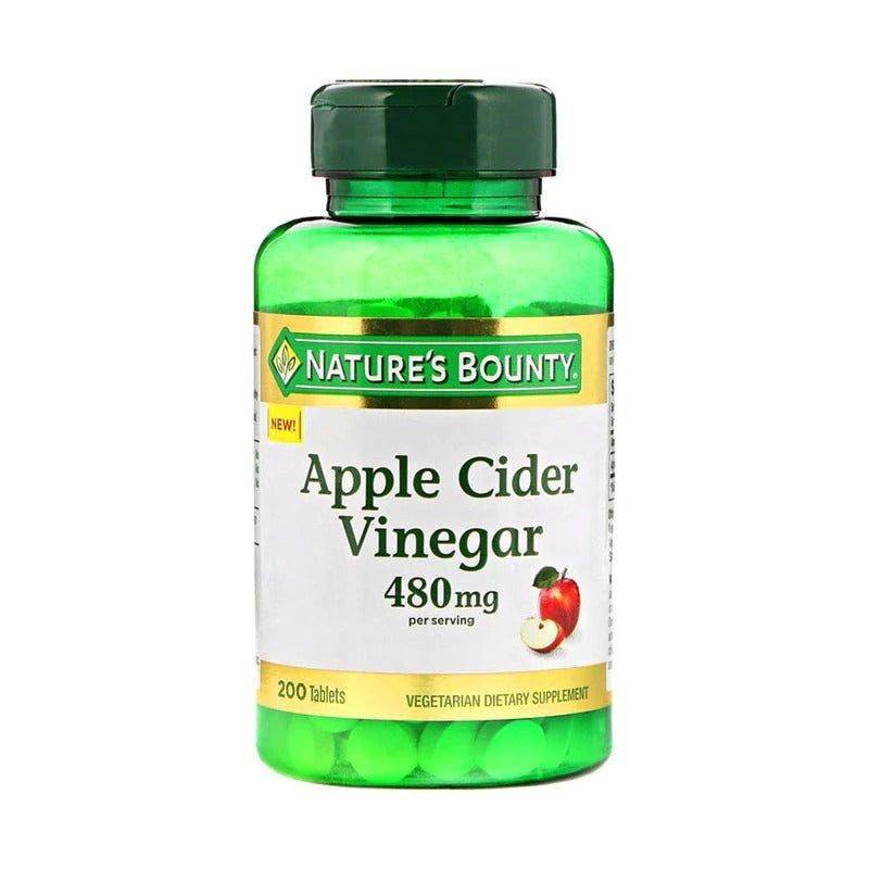 Nature's Bounty Apple Cider Vinegar, 480mg, 200 CT - Vitamins House
