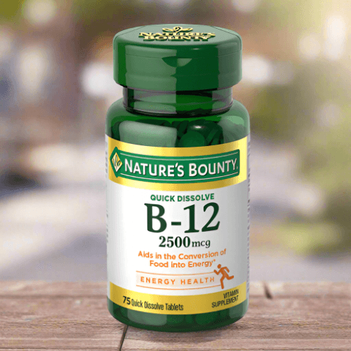 Nature's Bounty B12 Quick Dissolve 2500mcg - Vitamins House