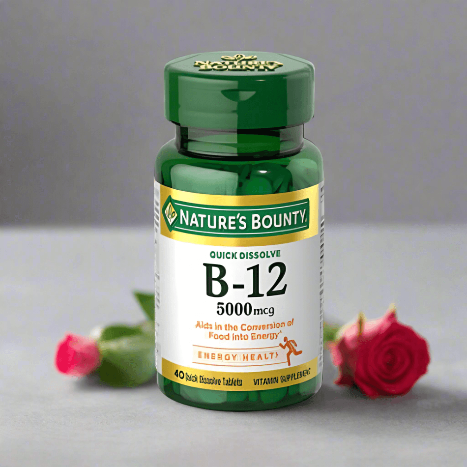Nature's Bounty B12 Quick Dissolve 5000mcg - Vitamins House