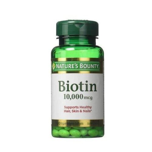 Nature's Bounty Biotin 10000 mcg, 120 Ct - Vitamins House