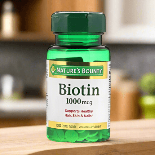 Nature's Bounty Biotin 1000 mcg, 100 Ct - Vitamins House