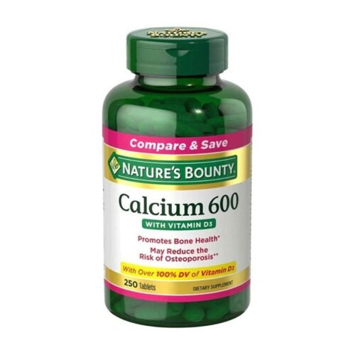 Nature's Bounty Calcium 600+D (Caltrate+D) High Potency - Vitamins House