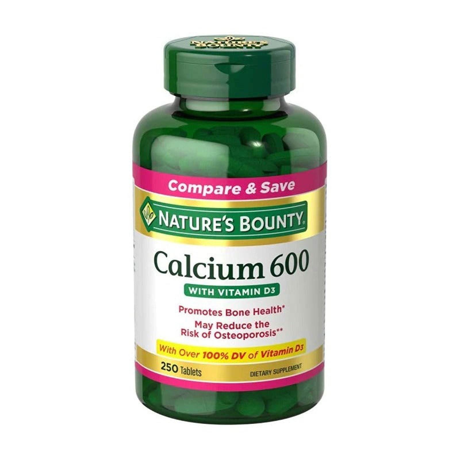 Nature's Bounty Calcium 600+D (Caltrate+D) High Potency - Vitamins House