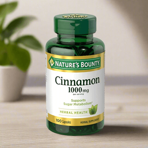 Nature's Bounty Cinnamon 1000mg, 100 Ct - Vitamins House