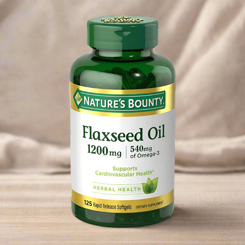 Nature's Bounty Flaxseed Oil 1200 mg - Vitamins House