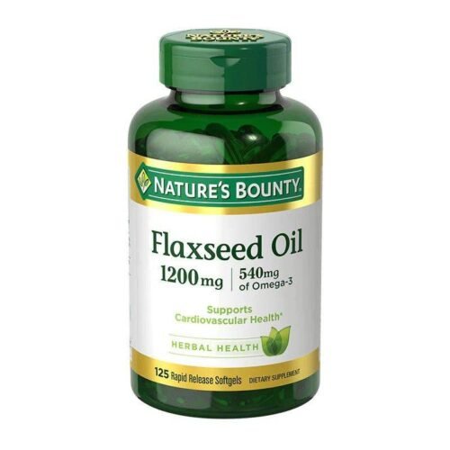 Nature's Bounty Flaxseed Oil 1200 mg - Vitamins House