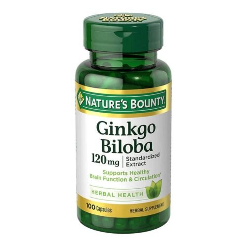 Nature's Bounty Ginkgo Biloba 120mg - Vitamins House
