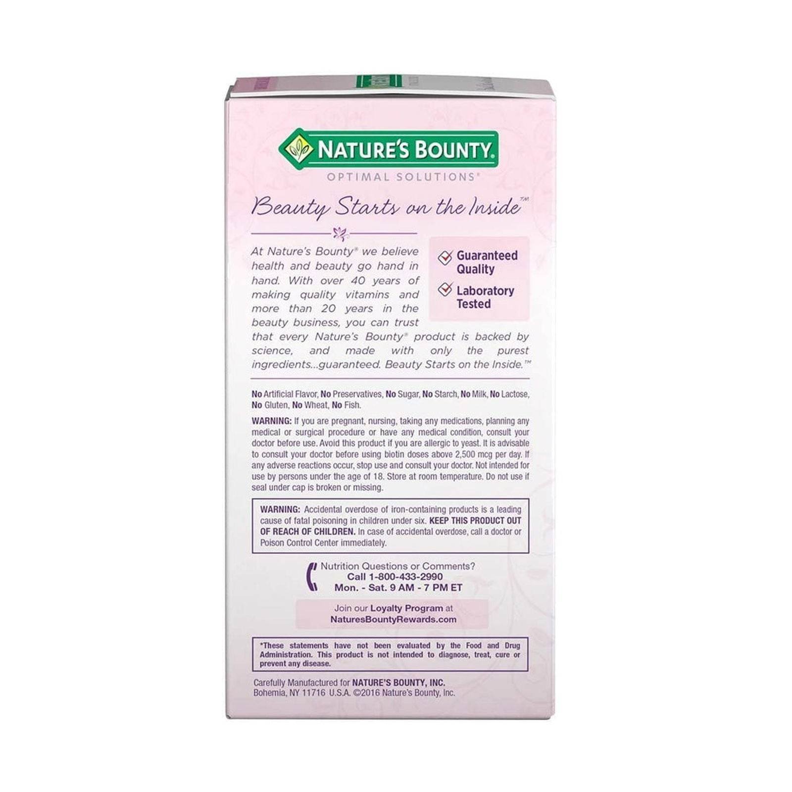 Nature's Bounty Hair, Skin & Nails Extra Strength 150 Softgels - Vitamins House