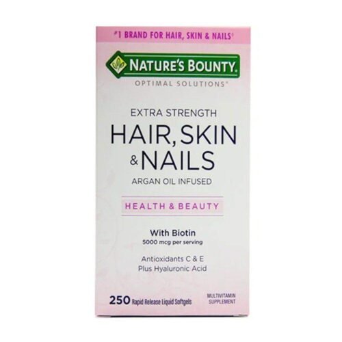 Nature's Bounty Hair, Skin & Nails Extra Strength 250CT - Vitamins House