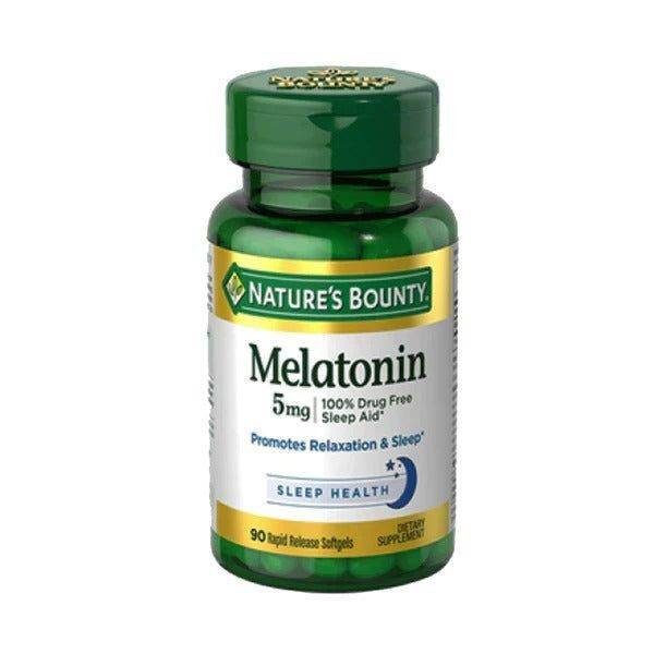 Nature's Bounty Melatonin 5 mg, 90 Ct - Vitamins House