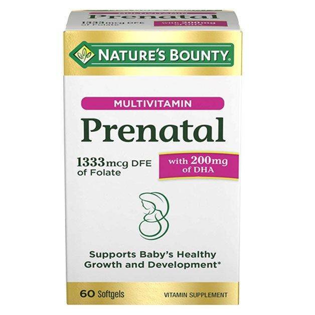 Nature's Bounty Prenatal Multivitamin 60ct - Vitamins House