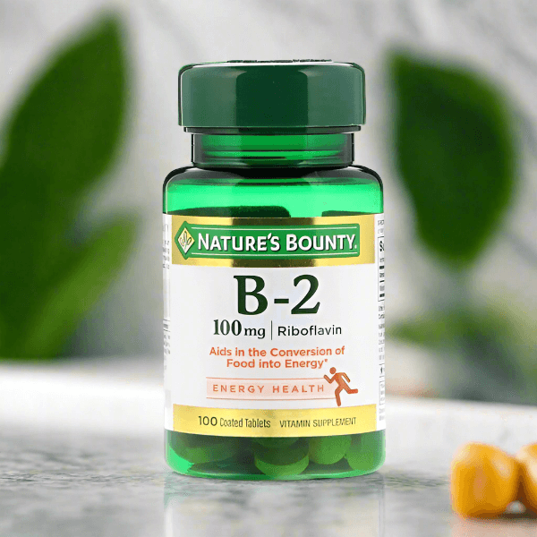 Nature's Bounty Vitamin B-2 100mg, 100 Ct - Vitamins House