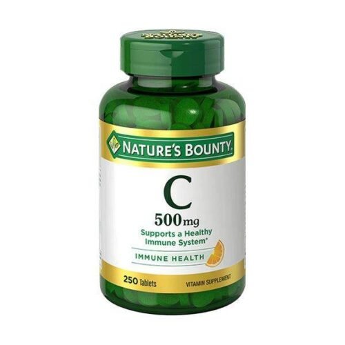 Nature's Bounty Vitamin C 500mg, 250 Ct - Vitamins House