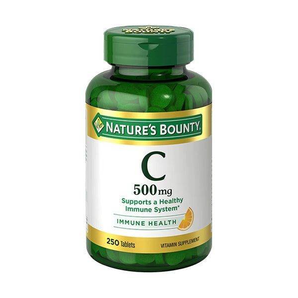 Nature's Bounty Vitamin C 500mg, 250 Ct - Vitamins House