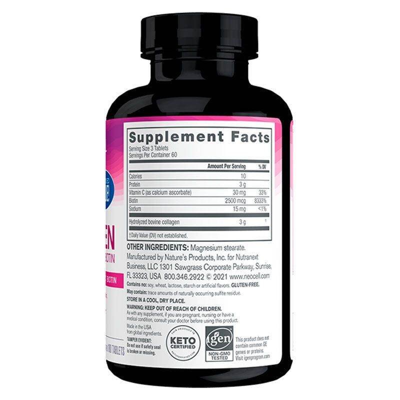 NeoCell Super Collagen + C with Biotin 90 Tablets - Vitamins House