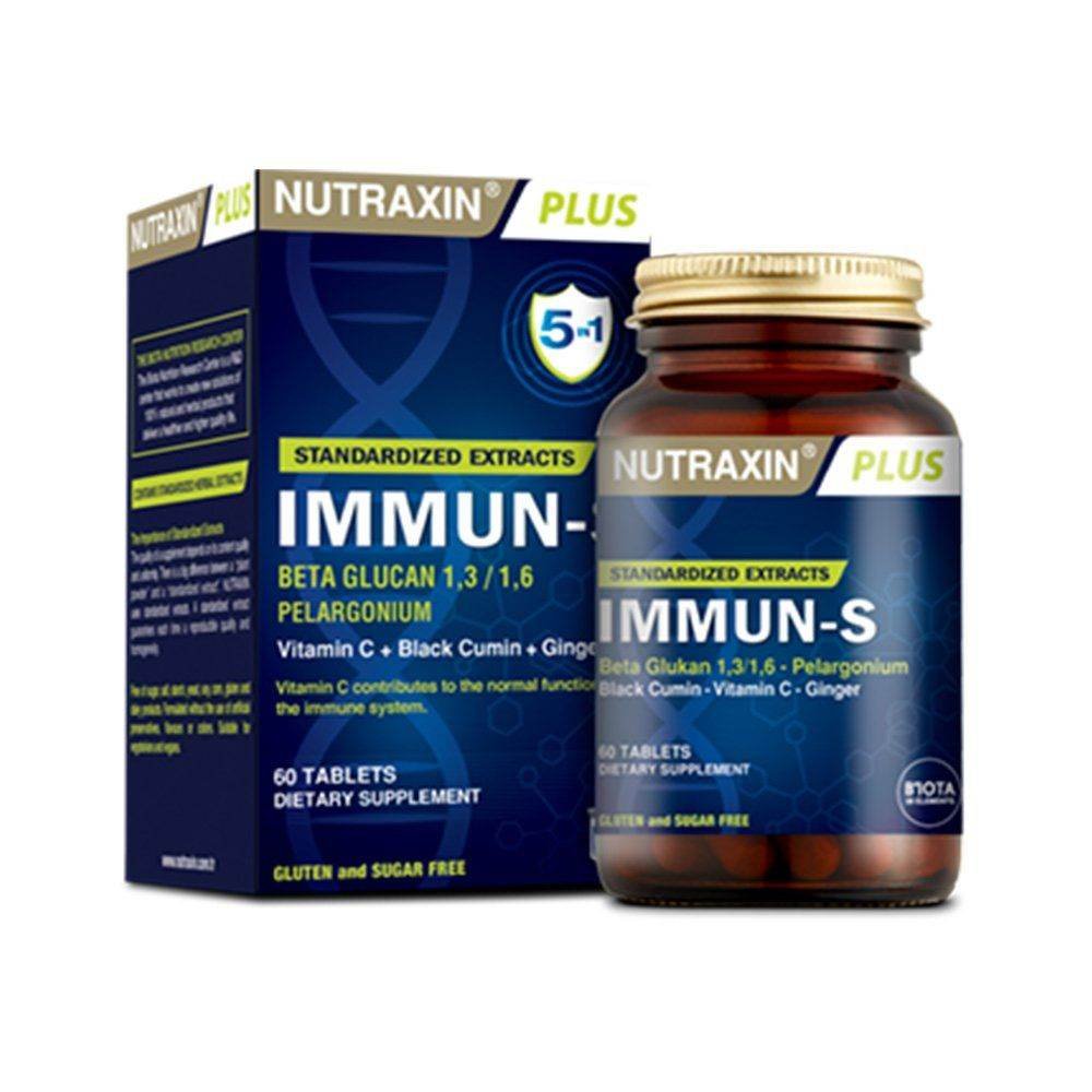 Nutraxin Immun-S 60 Tablets - Vitamins House