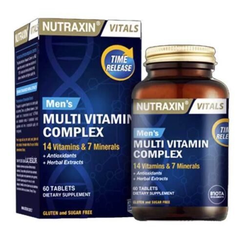 Nutraxin Men's Multivitamin Complex, 60 Ct - Vitamins House