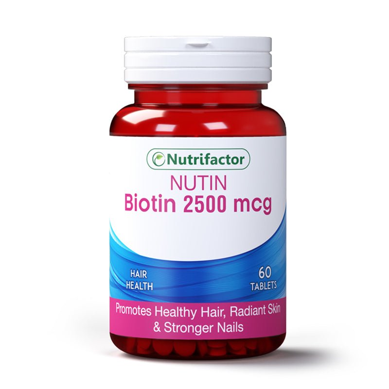 Nutrifactor Biotin 2500 mcg 60ct in Pakistan