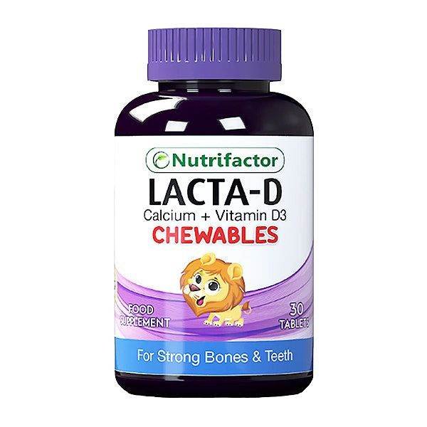 Nutrifactor Lacta-D Chewables, 30 Ct - Vitamins House