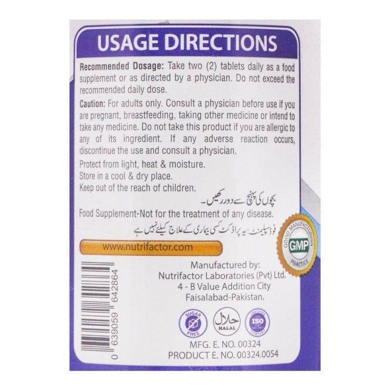 Nutrifactor Nucal Z - Calcium Magnesium & Zinc - Vitamins House