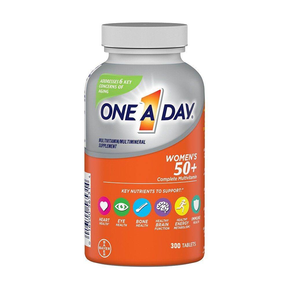 One A Day Women’s 50+ Multivitamin 300 Tablets - Vitamins House
