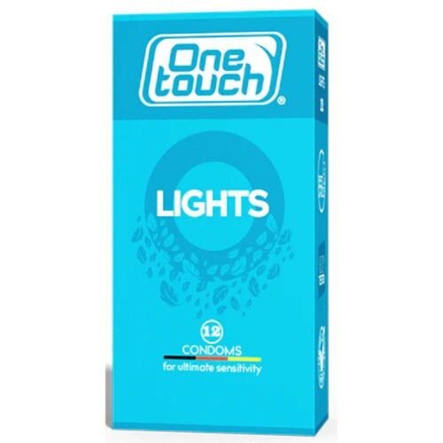 One Touch Lights Condoms 12Ct - Vitamins House
