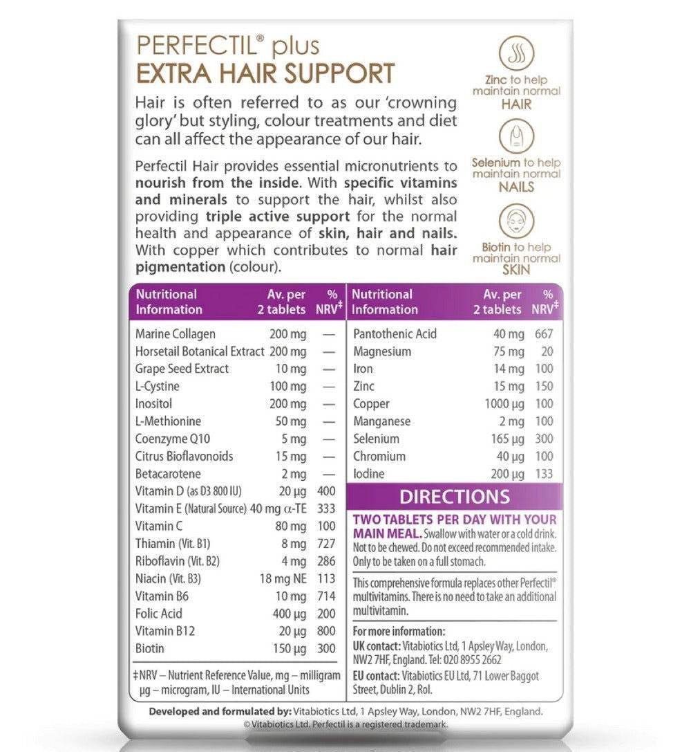 Perfectil Plus Hair Extra Support By Vitabiotics - Vitamins House
