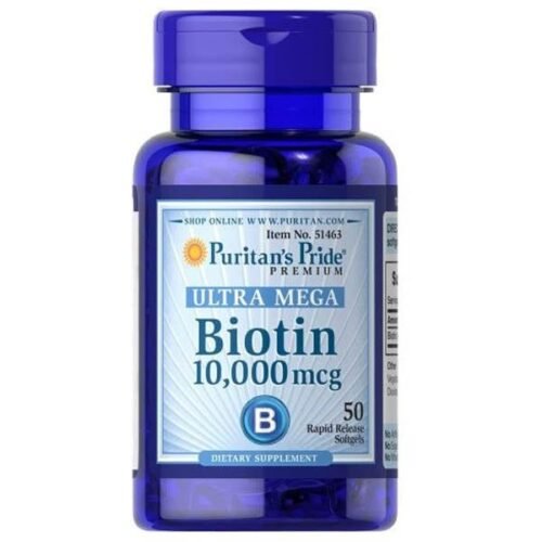 Puritan's Pride Biotin 10,000 mcg - Vitamins House