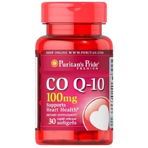 Puritan's Pride CoQ-10 100 mg, 30 Ct - Vitamins House