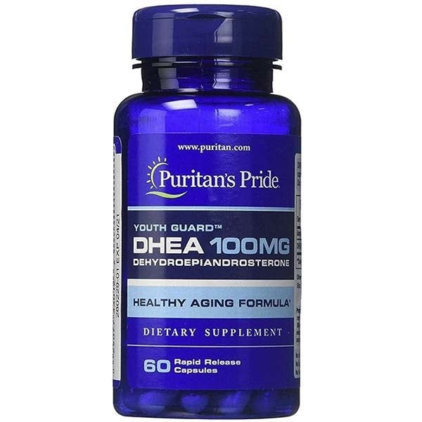 Puritan's Pride DHEA 100mg, 60 Ct - Vitamins House