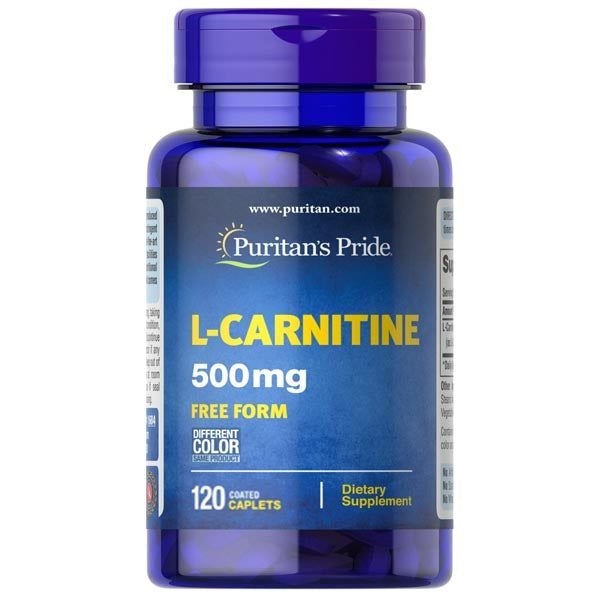 Puritan's Pride L-Carnitine 500mg, 120 Ct - Vitamins House