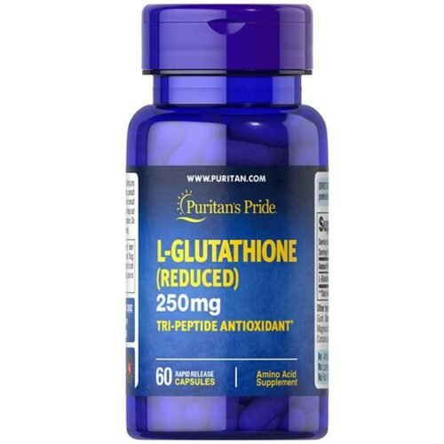 Puritan's Pride L-Glutathione (Reduced) 250mg, 60Ct - Vitamins House