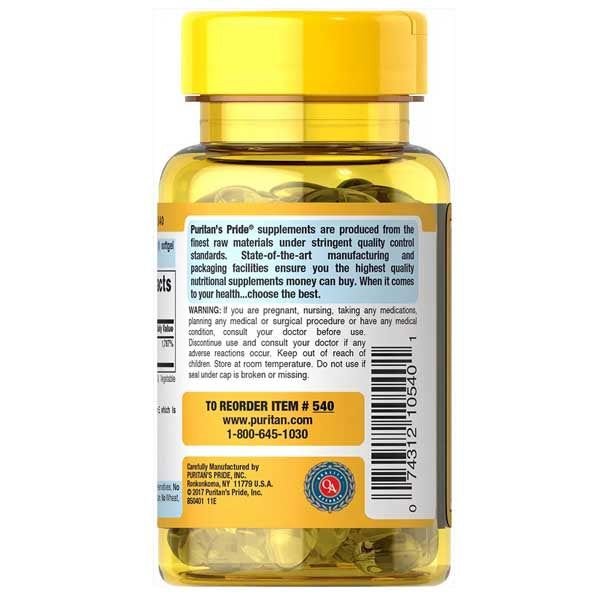 Puritan's Pride Naturally Sourced E 268 (Imp) - Vitamins House