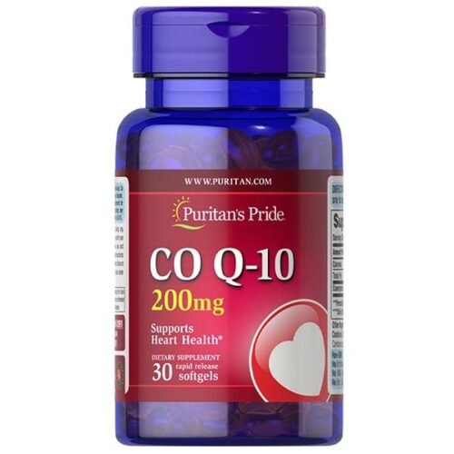 Puritan's Pride Q-SORB CoQ-10 200 mg, 30 Ct - Vitamins House